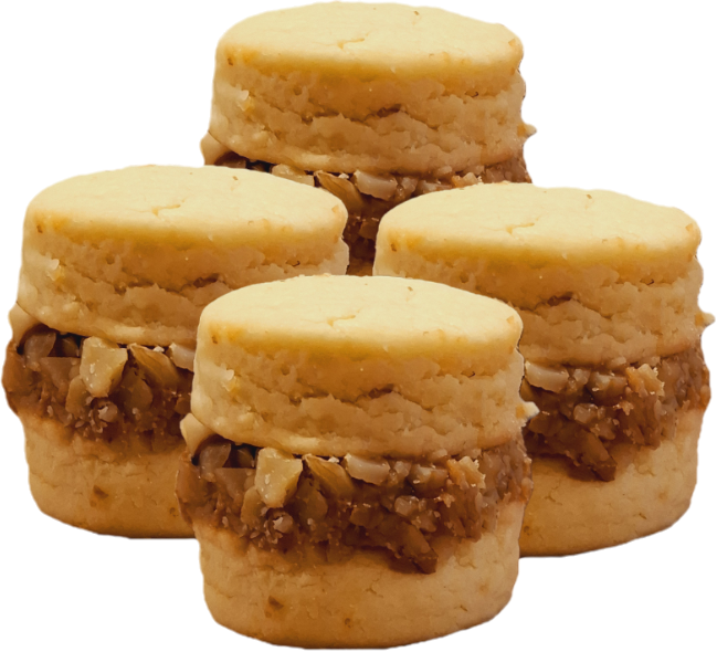 Alfajores with Walnut (Canister)