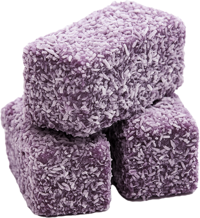 Ube Lamintons - Box of 3